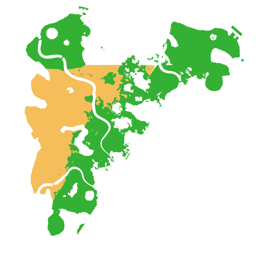 Biome Rust Map: Procedural Map, Size: 4004, Seed: 44