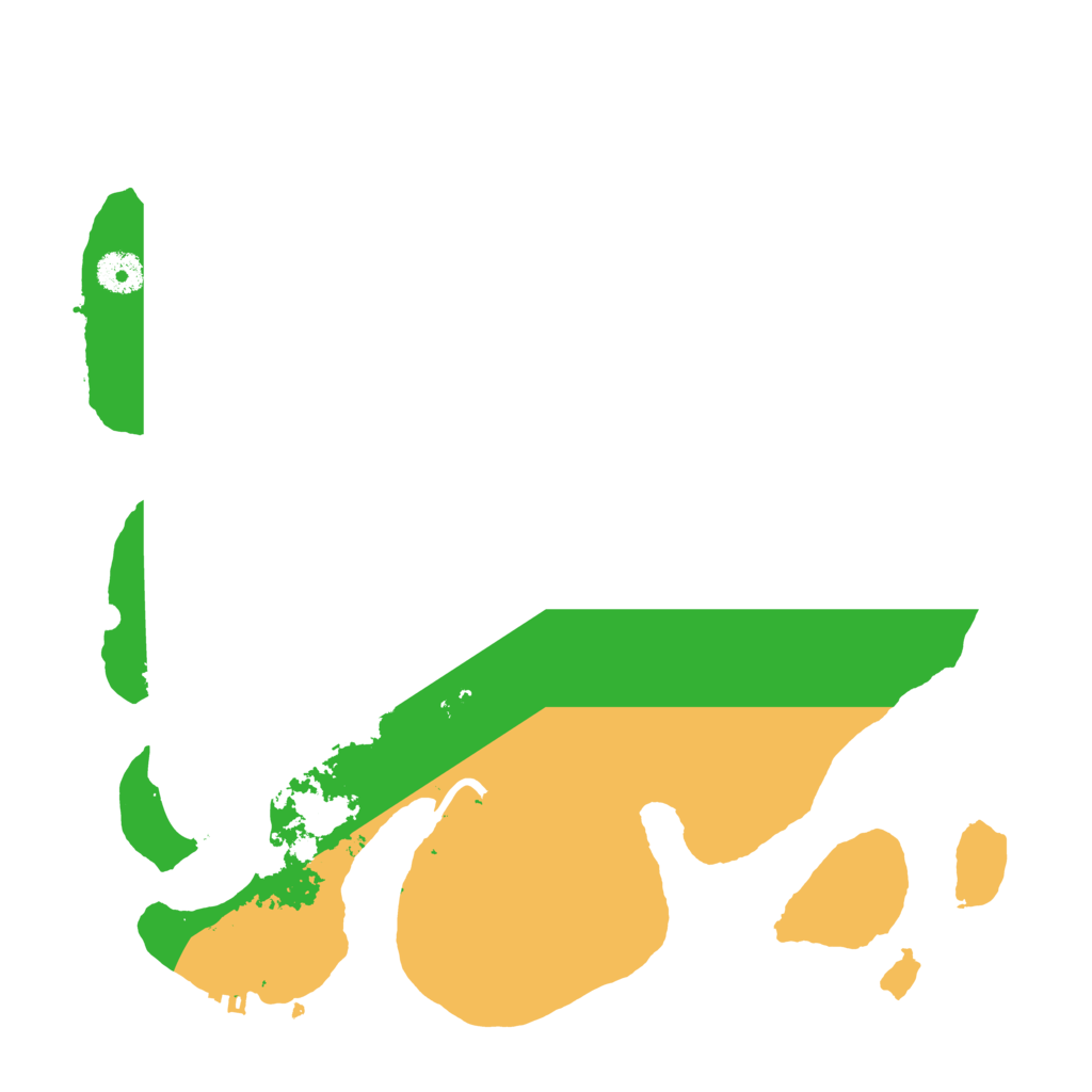 Biome Rust Map: Procedural Map, Size: 3700, Seed: 712767360