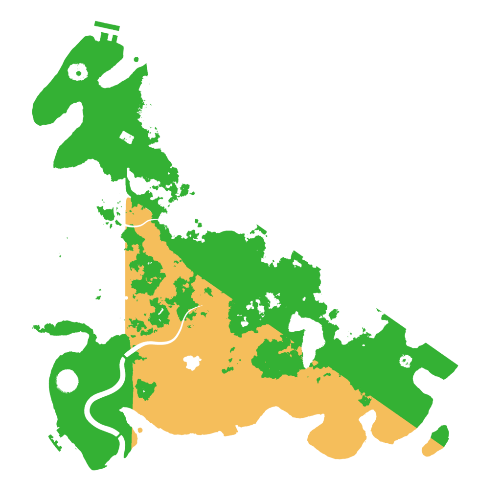 Biome Rust Map: Procedural Map, Size: 4000, Seed: 575849676
