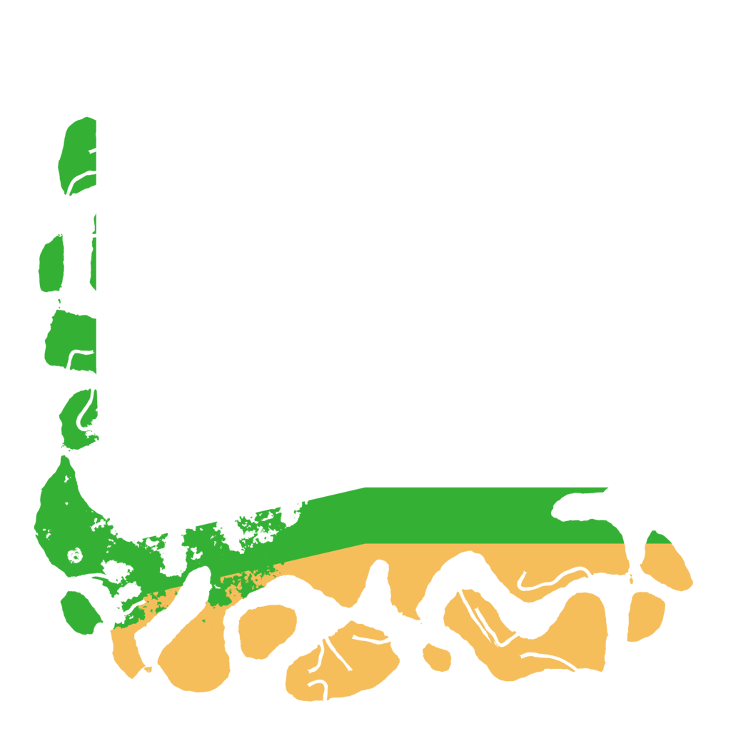 Biome Rust Map: Procedural Map, Size: 5000, Seed: 148883244