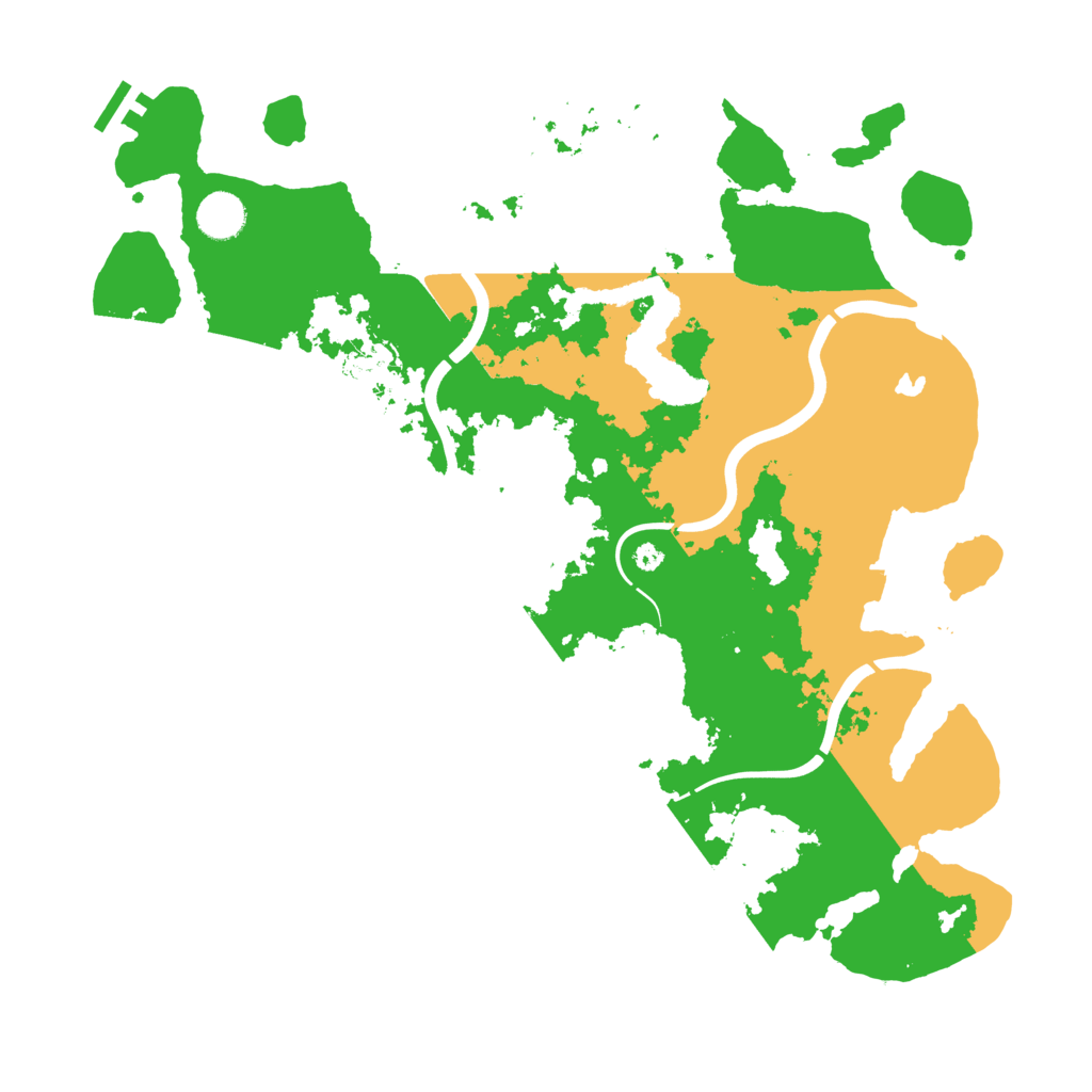 Biome Rust Map: Procedural Map, Size: 4000, Seed: 65985432