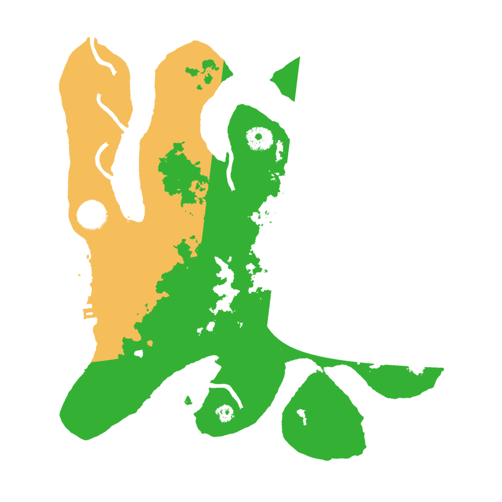 Biome Rust Map: Procedural Map, Size: 3000, Seed: 1168250437