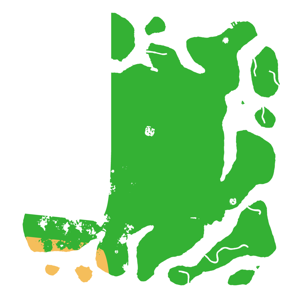 Biome Rust Map: Procedural Map, Size: 4500, Seed: 4494401