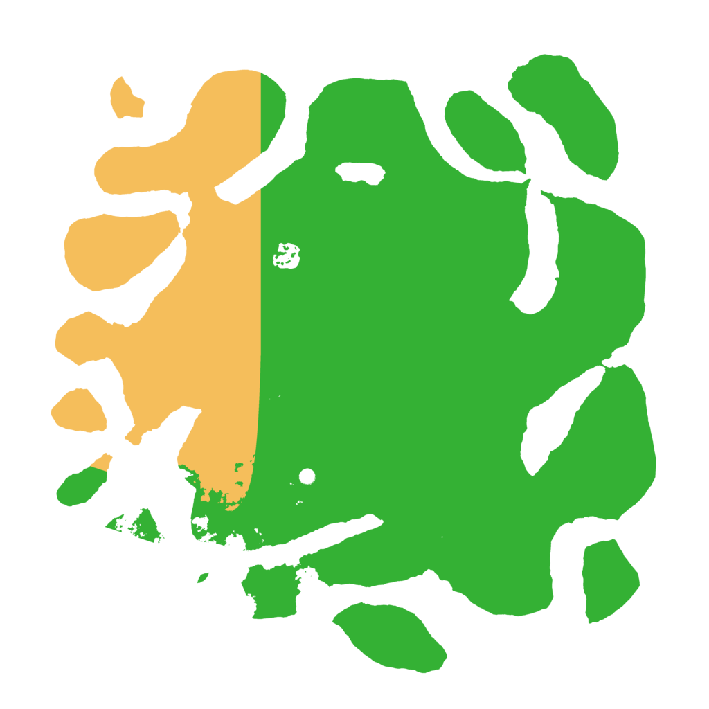 Biome Rust Map: Barren, Size: 3900, Seed: 3000