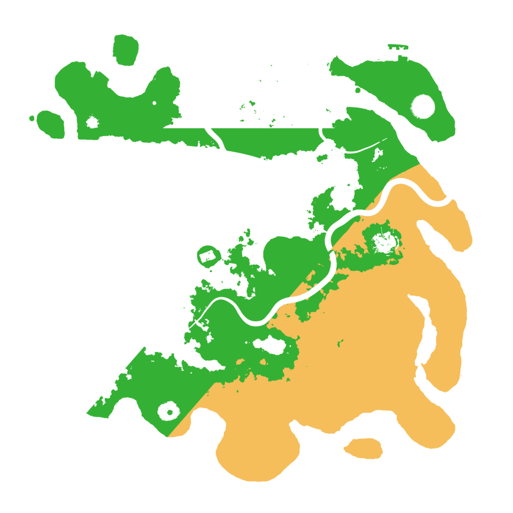 Biome Rust Map: Procedural Map, Size: 3800, Seed: 645545788