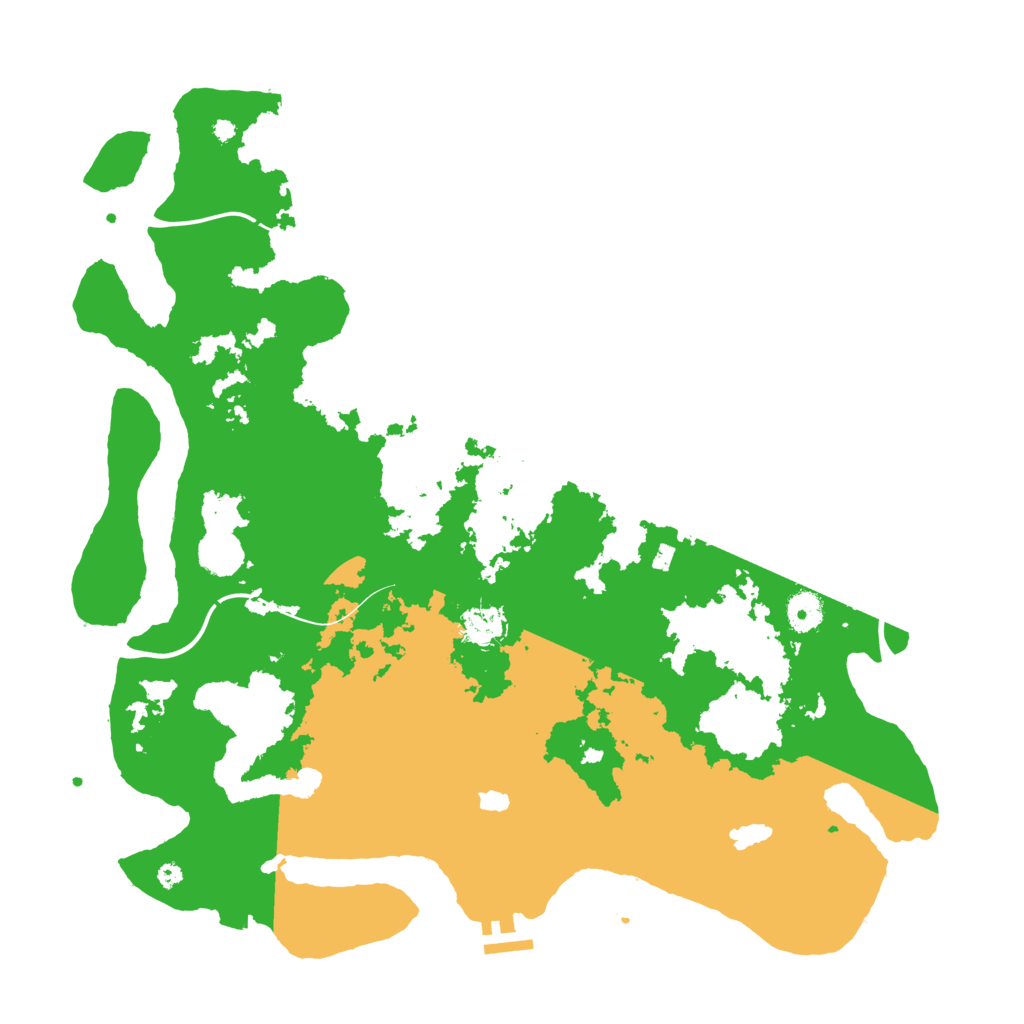 Biome Rust Map: Procedural Map, Size: 4200, Seed: 1211350088