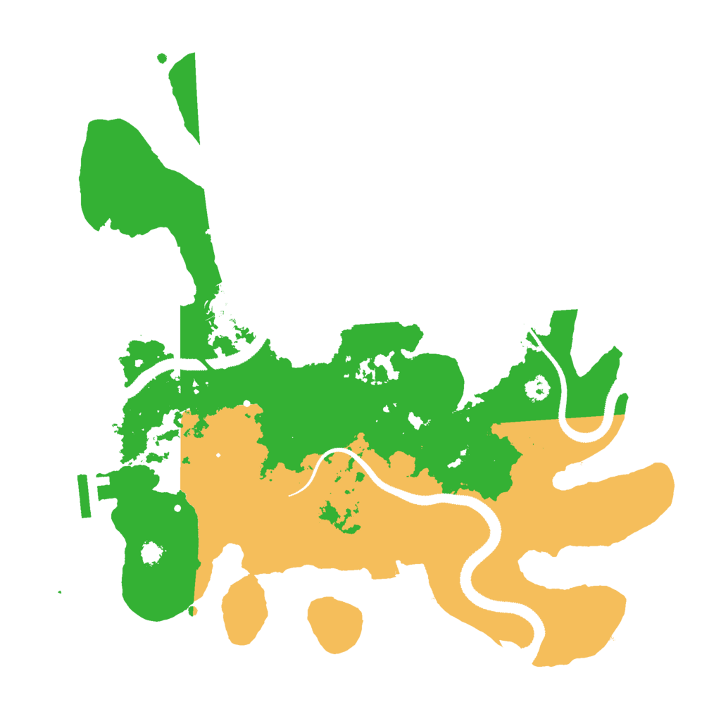Biome Rust Map: Procedural Map, Size: 3000, Seed: 236795