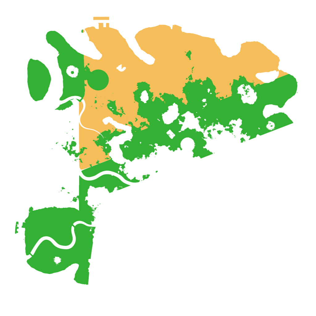 Biome Rust Map: Procedural Map, Size: 4000, Seed: 286298