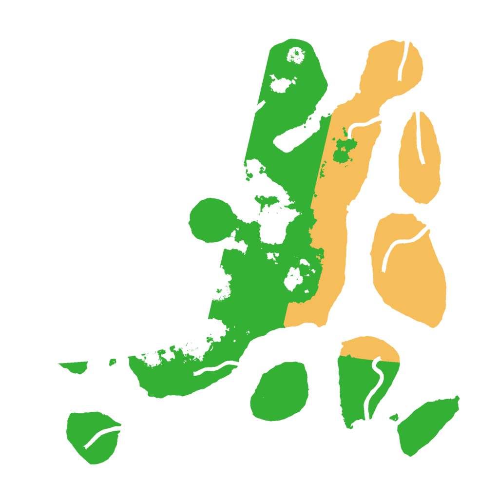 Biome Rust Map: Procedural Map, Size: 3000, Seed: 1108142385