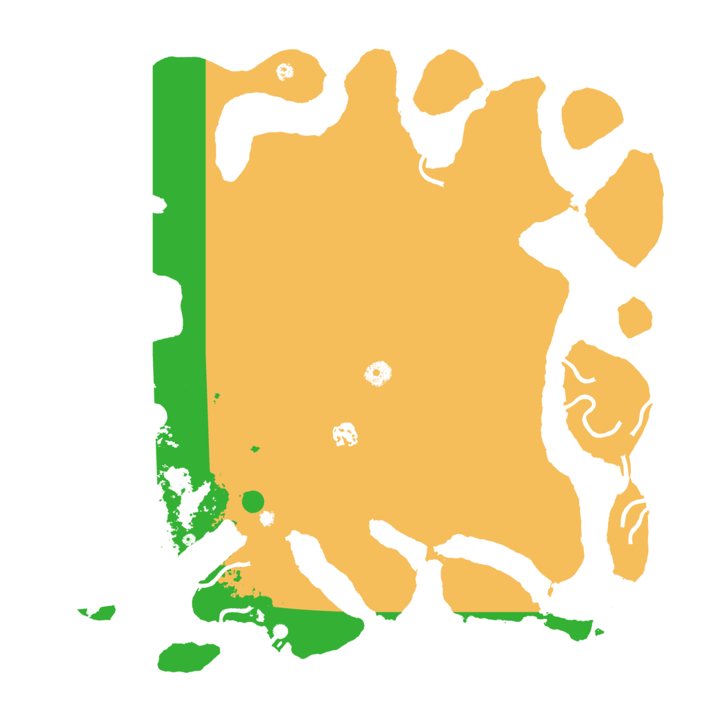 Biome Rust Map: Procedural Map, Size: 4200, Seed: 155123237