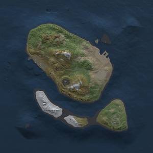 Thumbnail Rust Map: Procedural Map, Size: 2000, Seed: 36, 5 Monuments