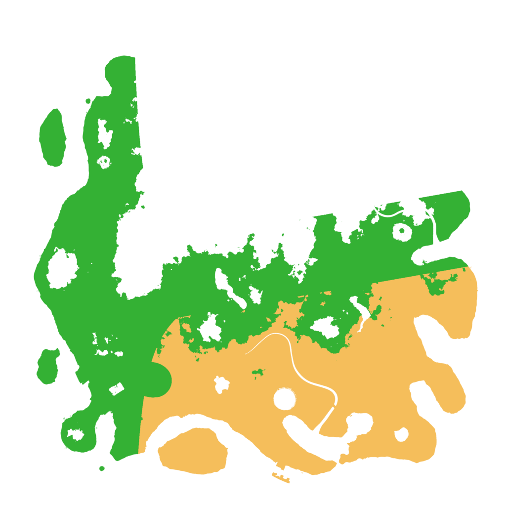 Biome Rust Map: Procedural Map, Size: 4000, Seed: 2031