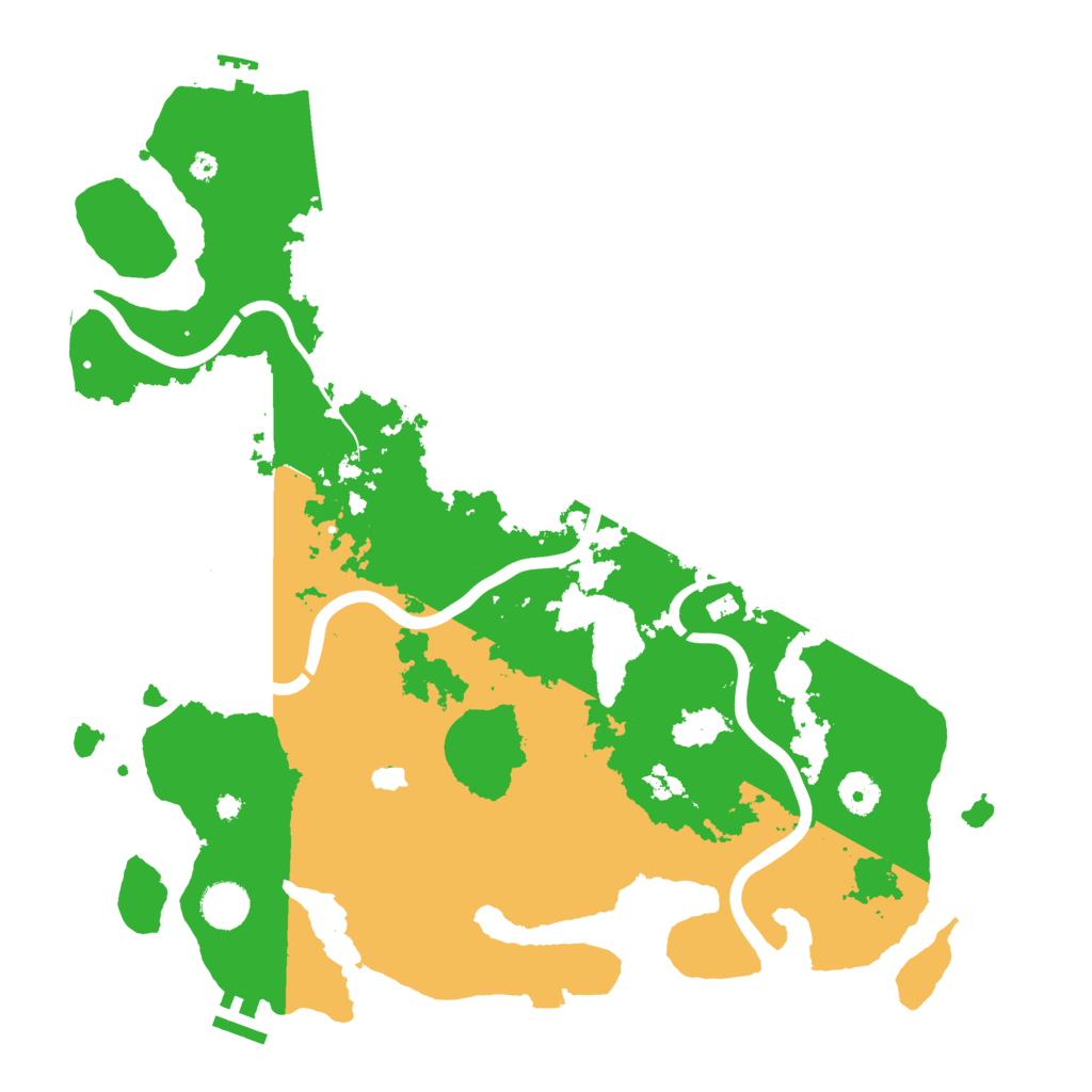 Biome Rust Map: Procedural Map, Size: 4000, Seed: 598182922