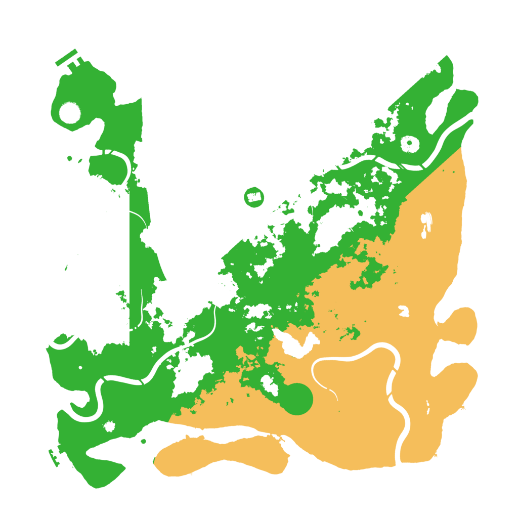 Biome Rust Map: Procedural Map, Size: 4250, Seed: 19156
