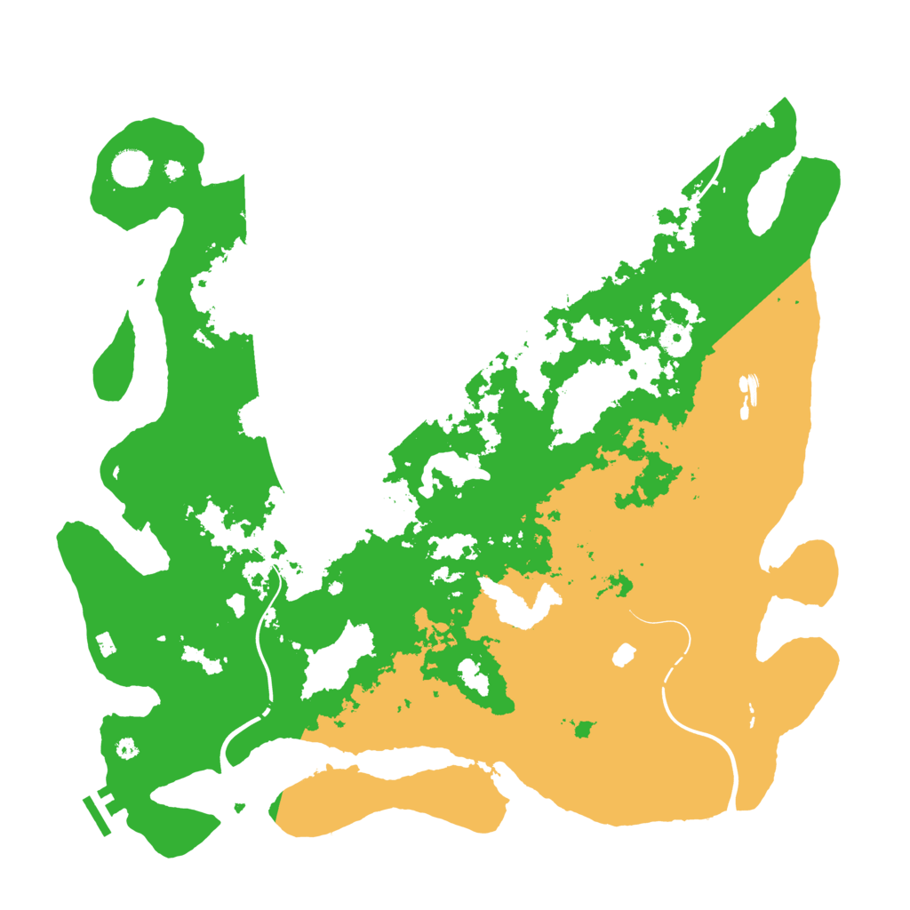 Biome Rust Map: Procedural Map, Size: 4250, Seed: 19156