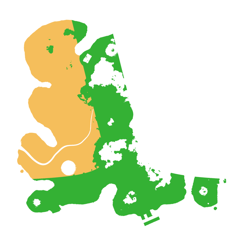 Biome Rust Map: Procedural Map, Size: 3000, Seed: 822879