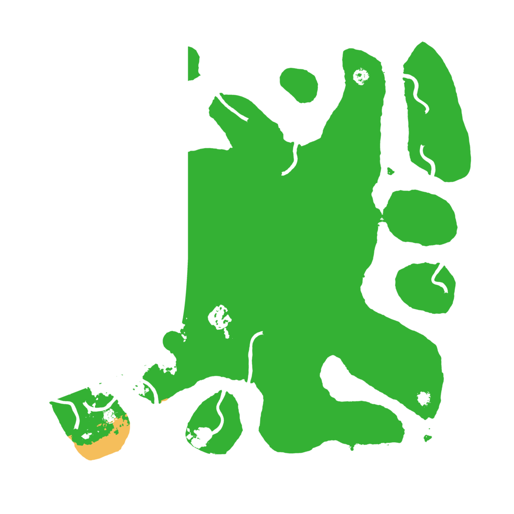 Biome Rust Map: Procedural Map, Size: 3400, Seed: 97215485