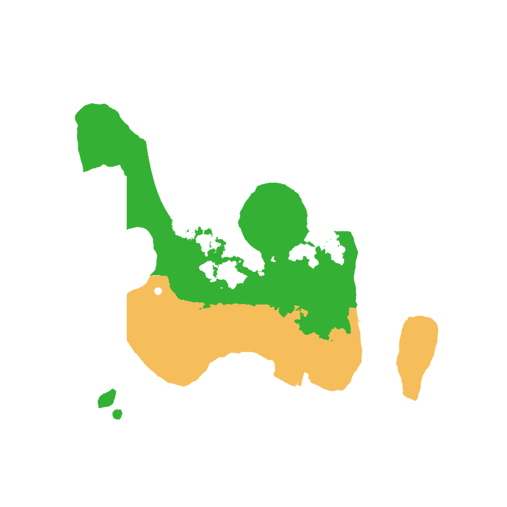 Biome Rust Map: Procedural Map, Size: 2000, Seed: 983336