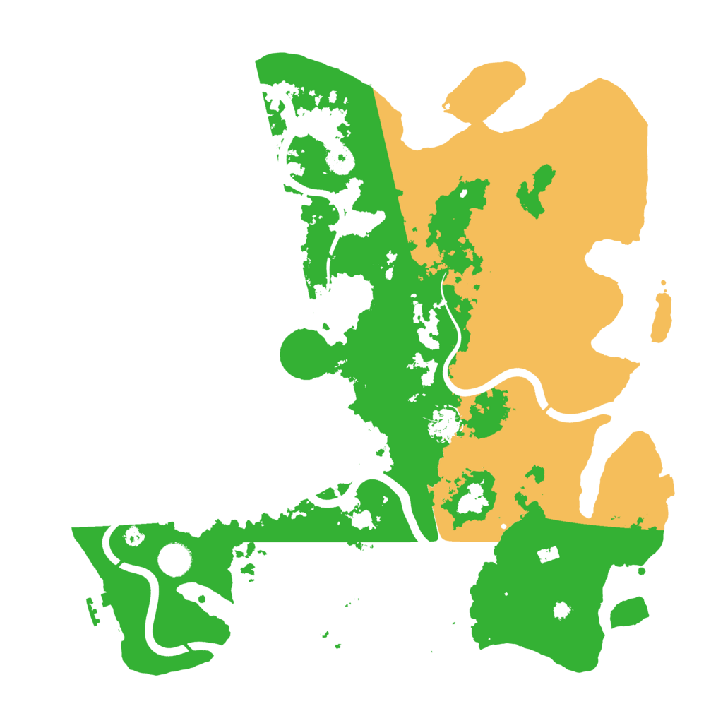 Biome Rust Map: Procedural Map, Size: 3850, Seed: 1532340959