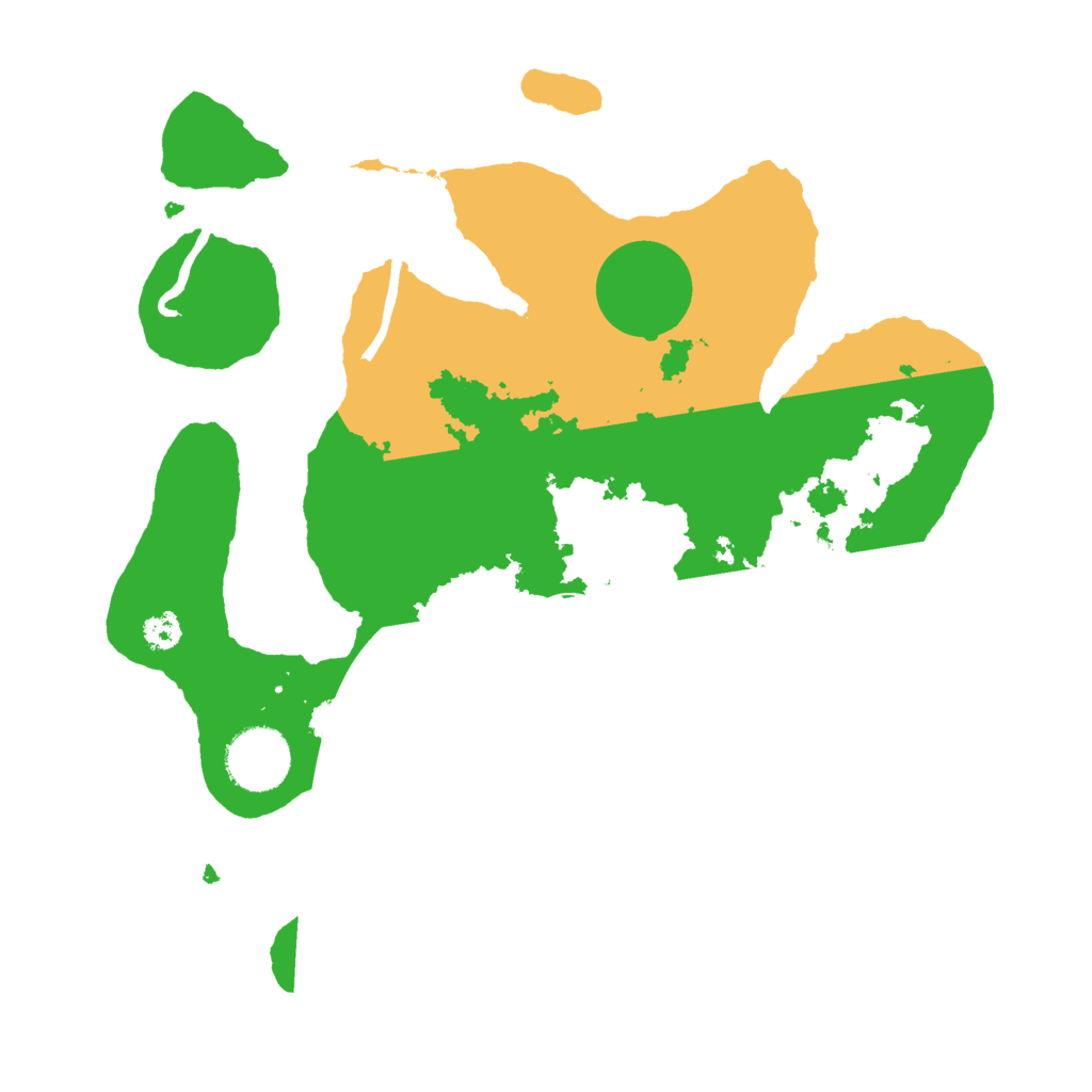 Biome Rust Map: Procedural Map, Size: 3000, Seed: 1164112443