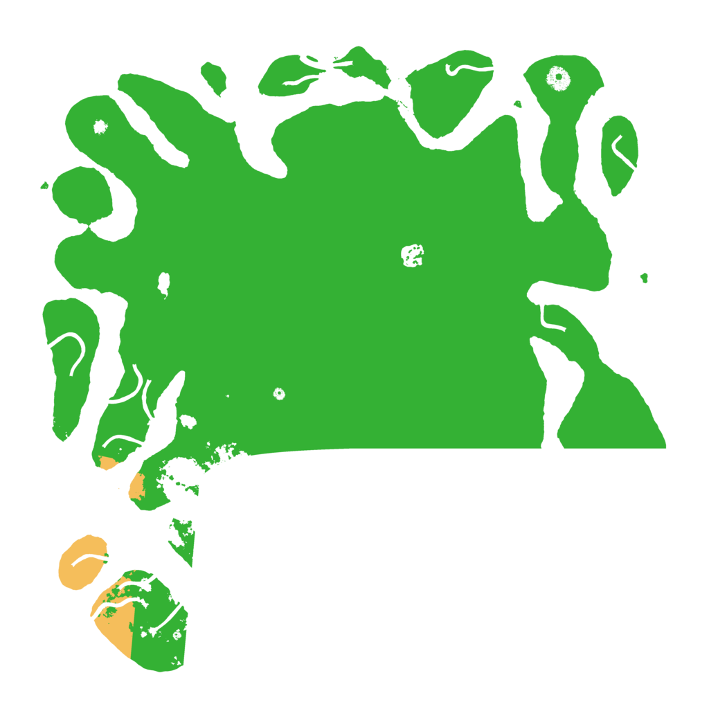 Biome Rust Map: Procedural Map, Size: 4500, Seed: 580723345