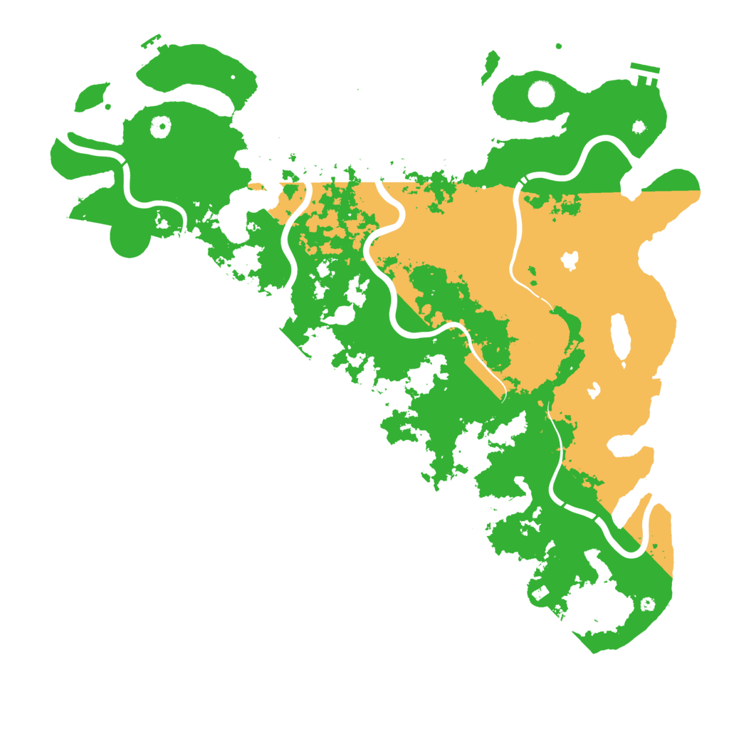 Biome Rust Map: Procedural Map, Size: 5000, Seed: 755564494