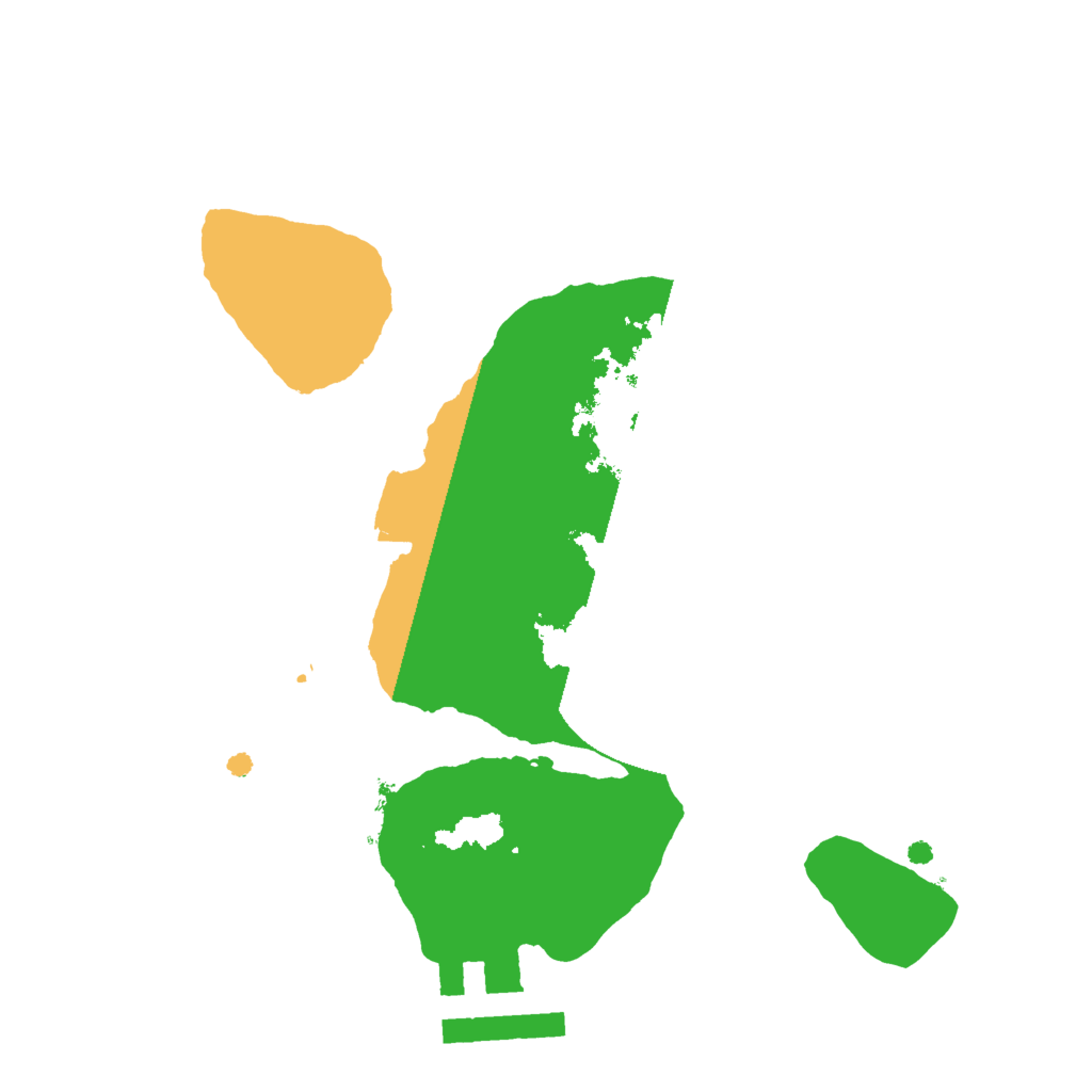 Biome Rust Map: Procedural Map, Size: 1800, Seed: 6837102