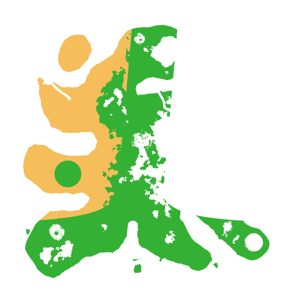 Biome Rust Map: Procedural Map, Size: 3000, Seed: 285733142