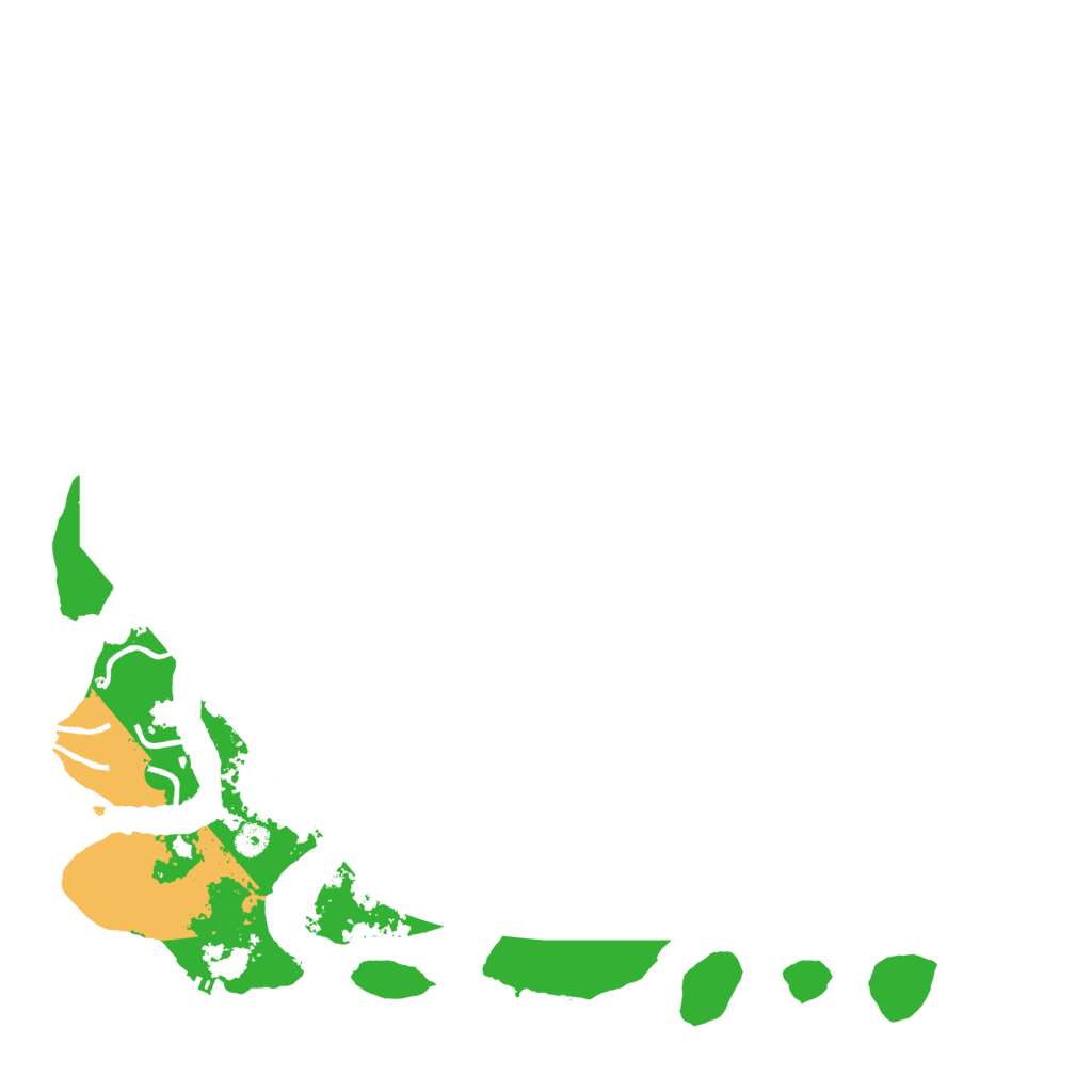 Biome Rust Map: Procedural Map, Size: 4879, Seed: 1234567890