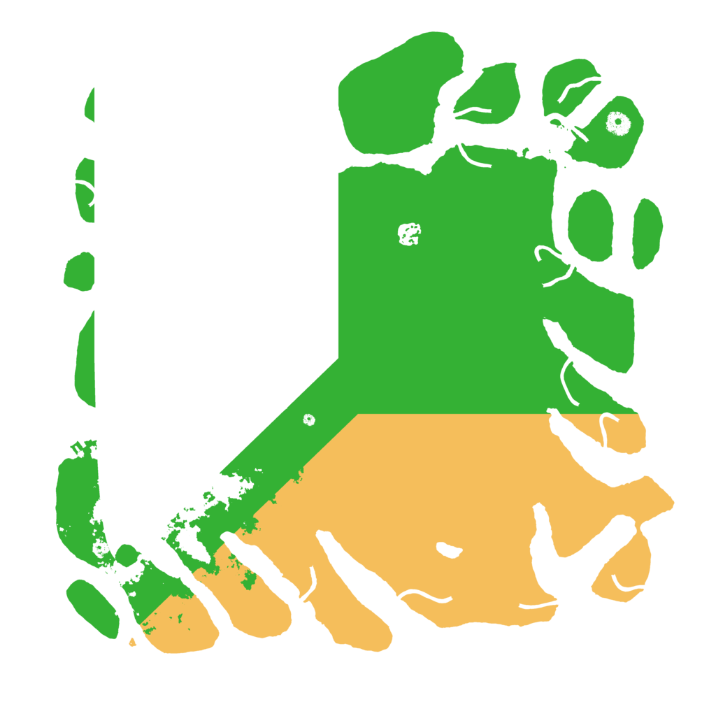 Biome Rust Map: Procedural Map, Size: 4500, Seed: 1786112820