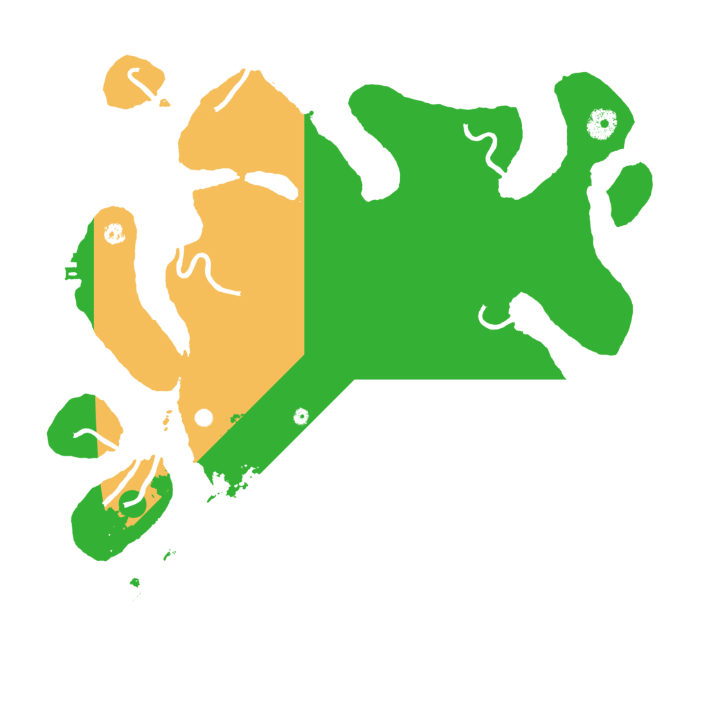 Biome Rust Map: Procedural Map, Size: 3500, Seed: 873456411