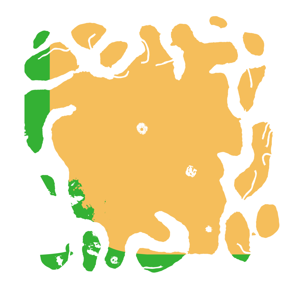Biome Rust Map: Procedural Map, Size: 4000, Seed: 123455