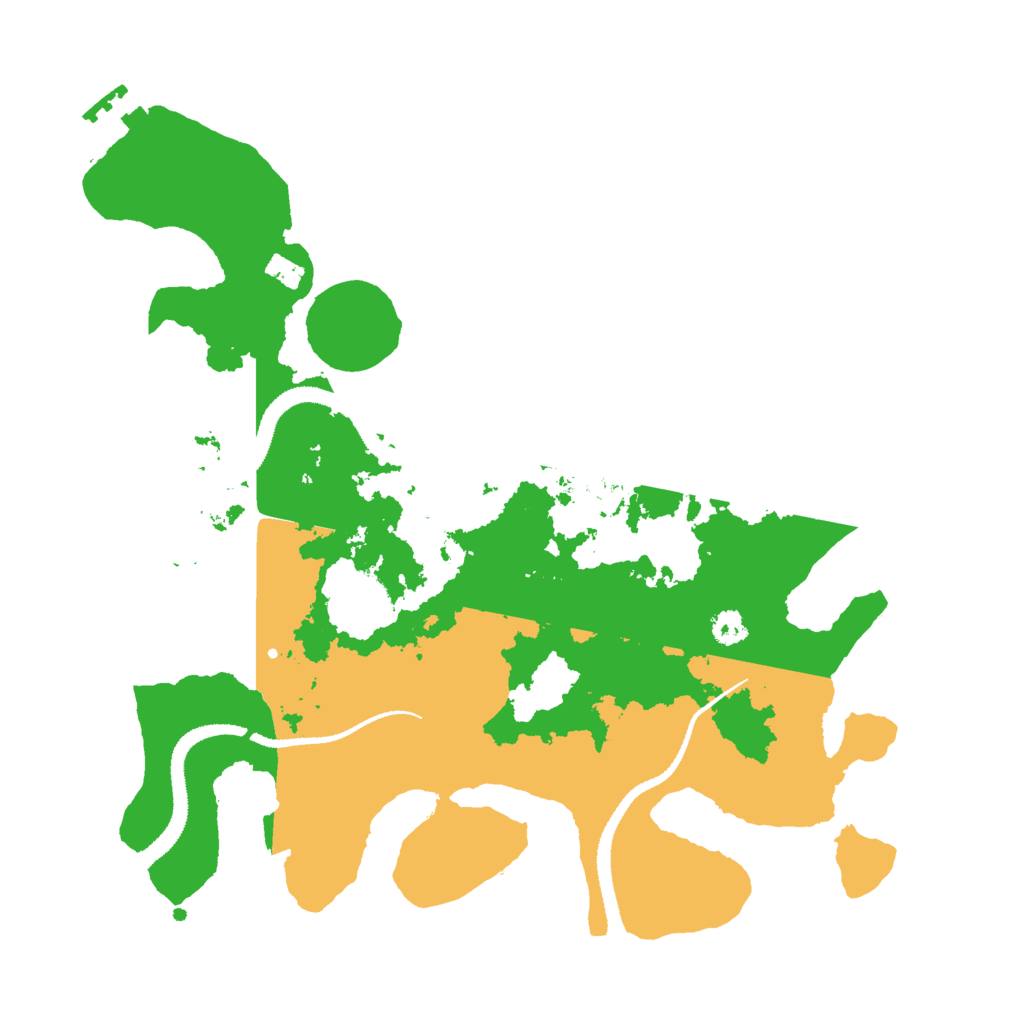 Biome Rust Map: Procedural Map, Size: 3000, Seed: 329914385