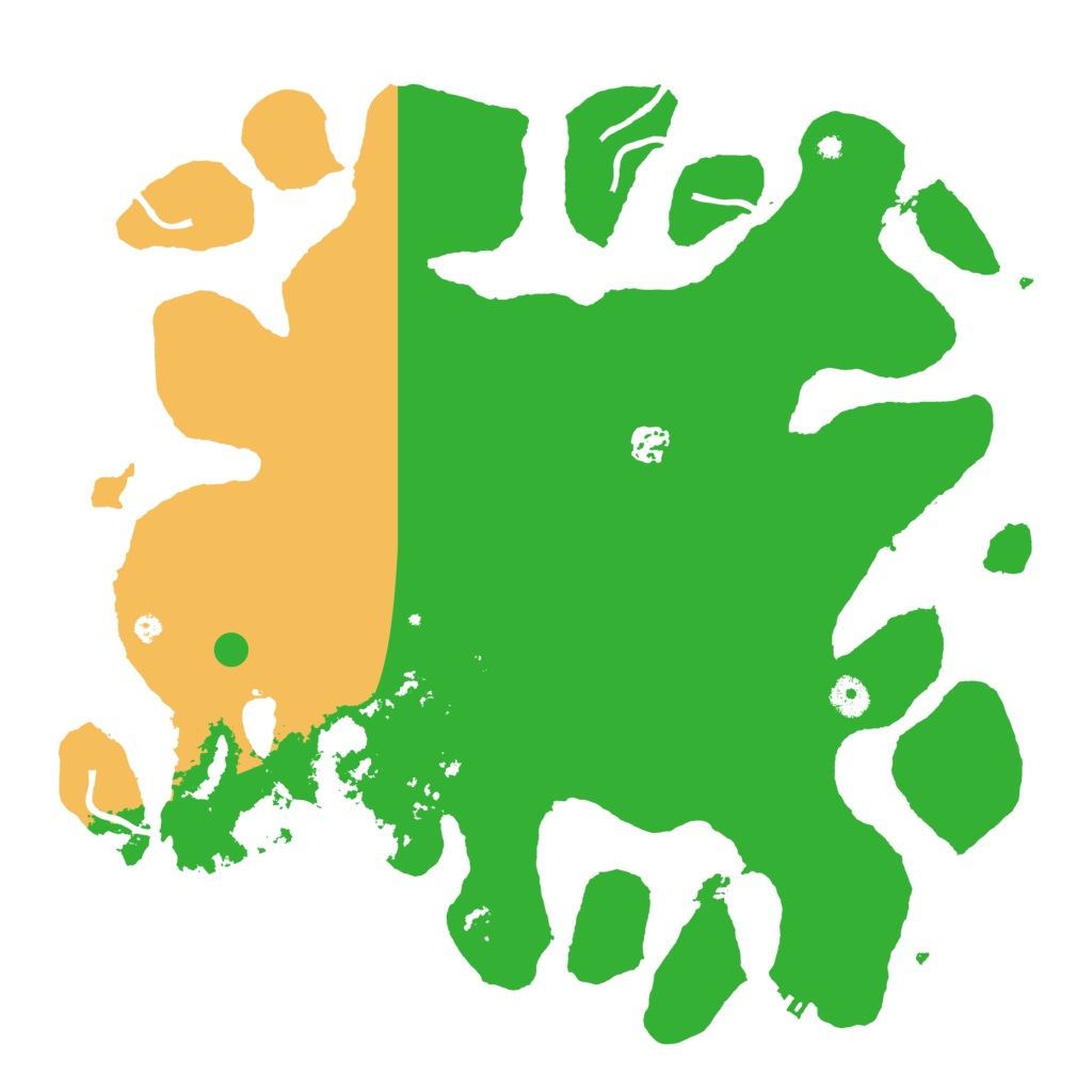 Biome Rust Map: Procedural Map, Size: 4200, Seed: 1400063268