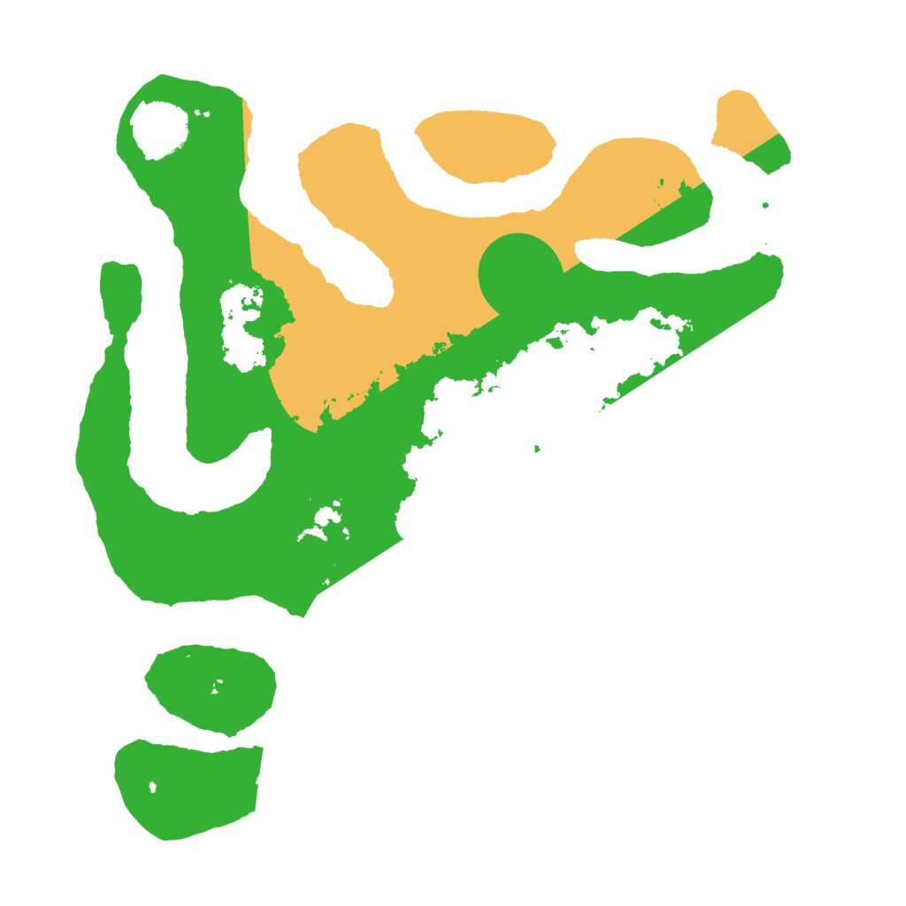 Biome Rust Map: Barren, Size: 3000, Seed: 169531