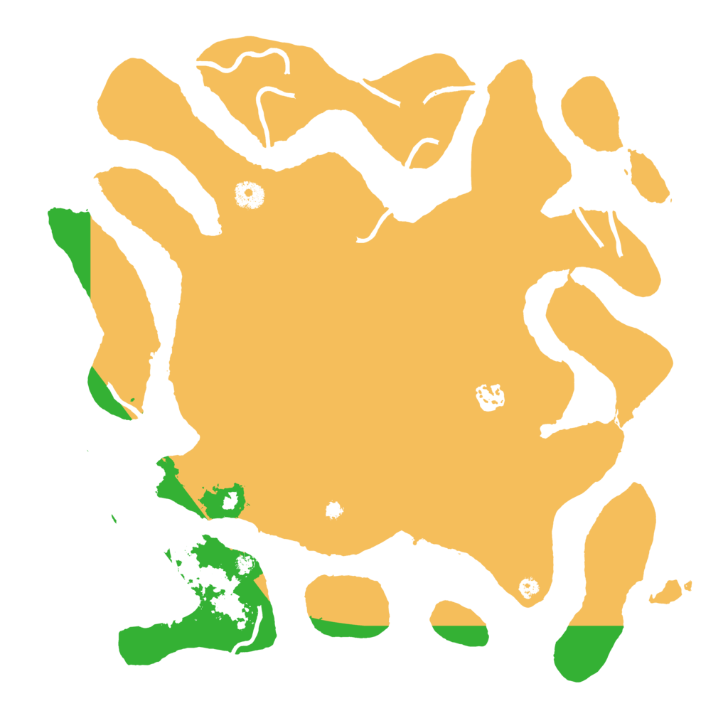 Biome Rust Map: Procedural Map, Size: 3800, Seed: 2284745