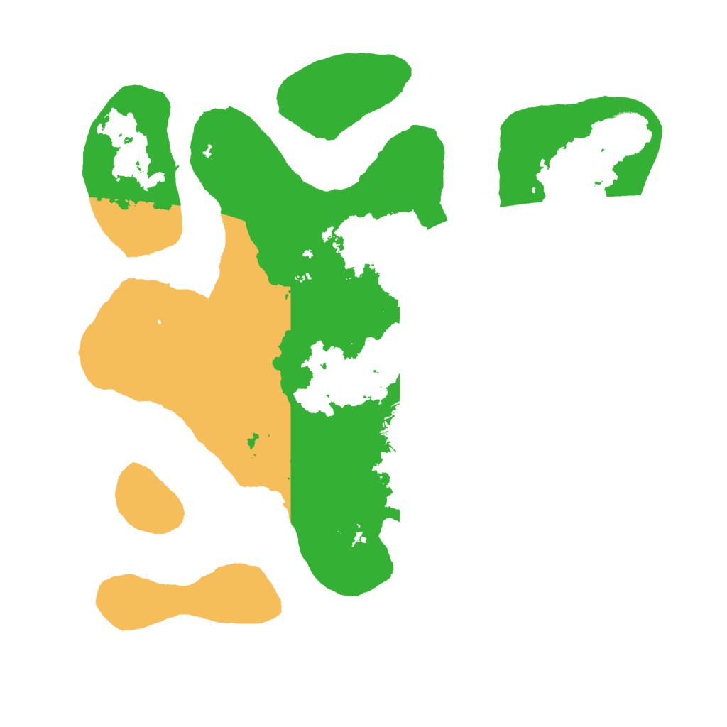 Biome Rust Map: Barren, Size: 3000, Seed: 770413