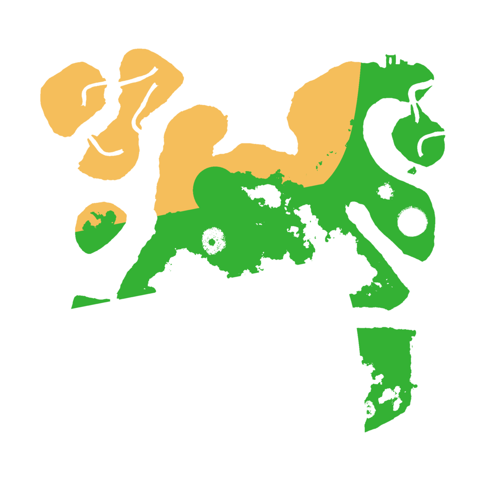 Biome Rust Map: Procedural Map, Size: 3000, Seed: 118154097