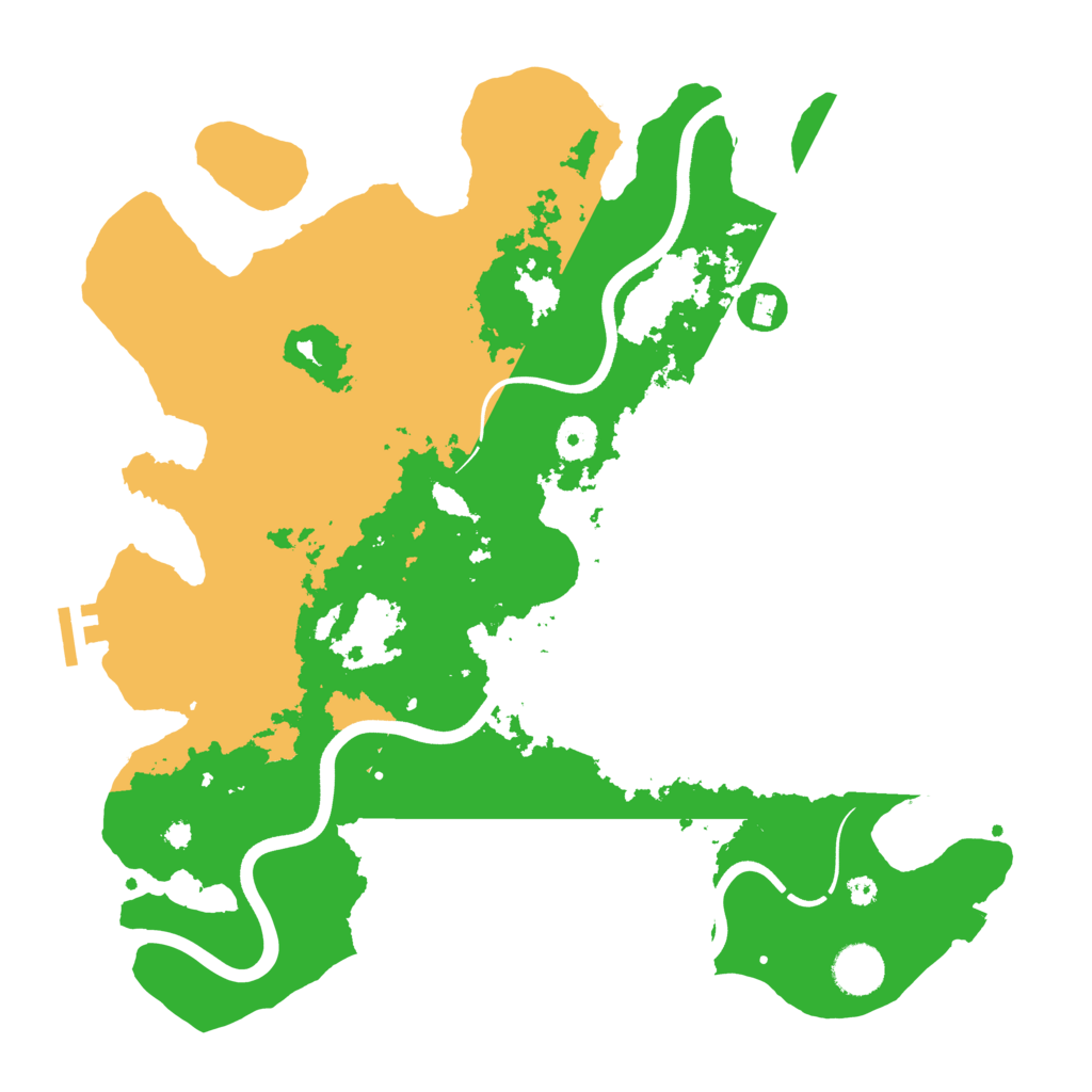 Biome Rust Map: Procedural Map, Size: 3750, Seed: 1374424433
