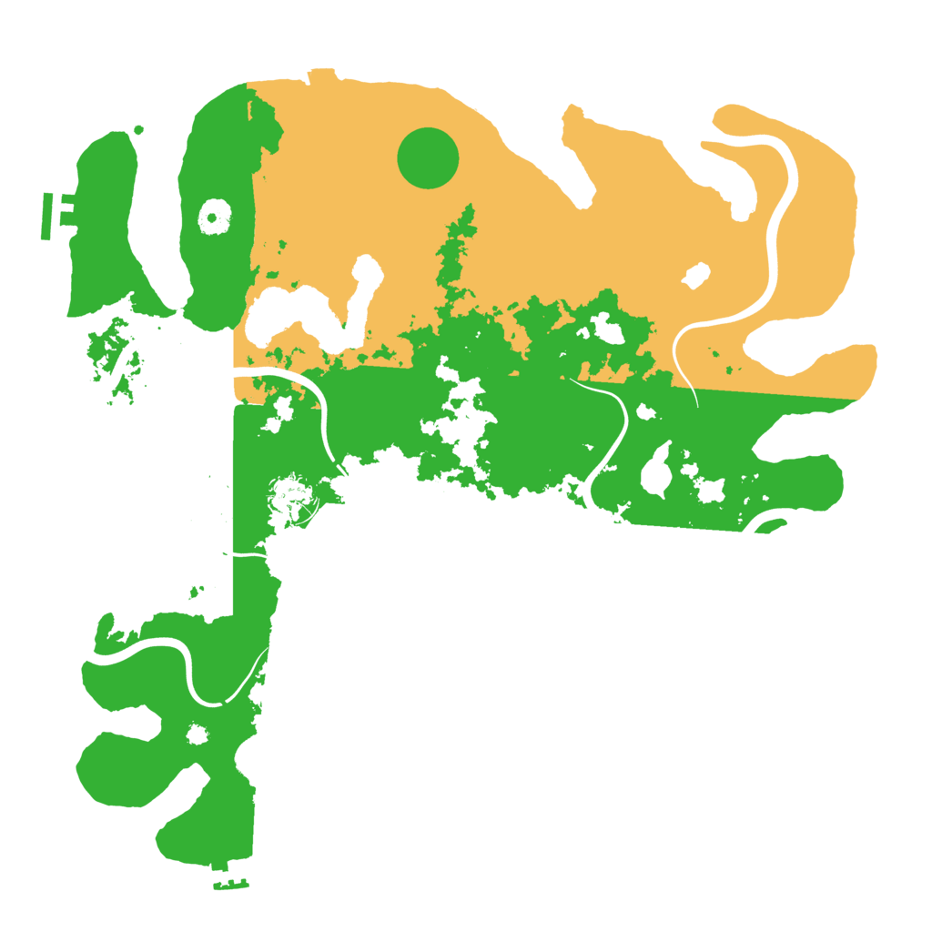 Biome Rust Map: Procedural Map, Size: 4000, Seed: 87900