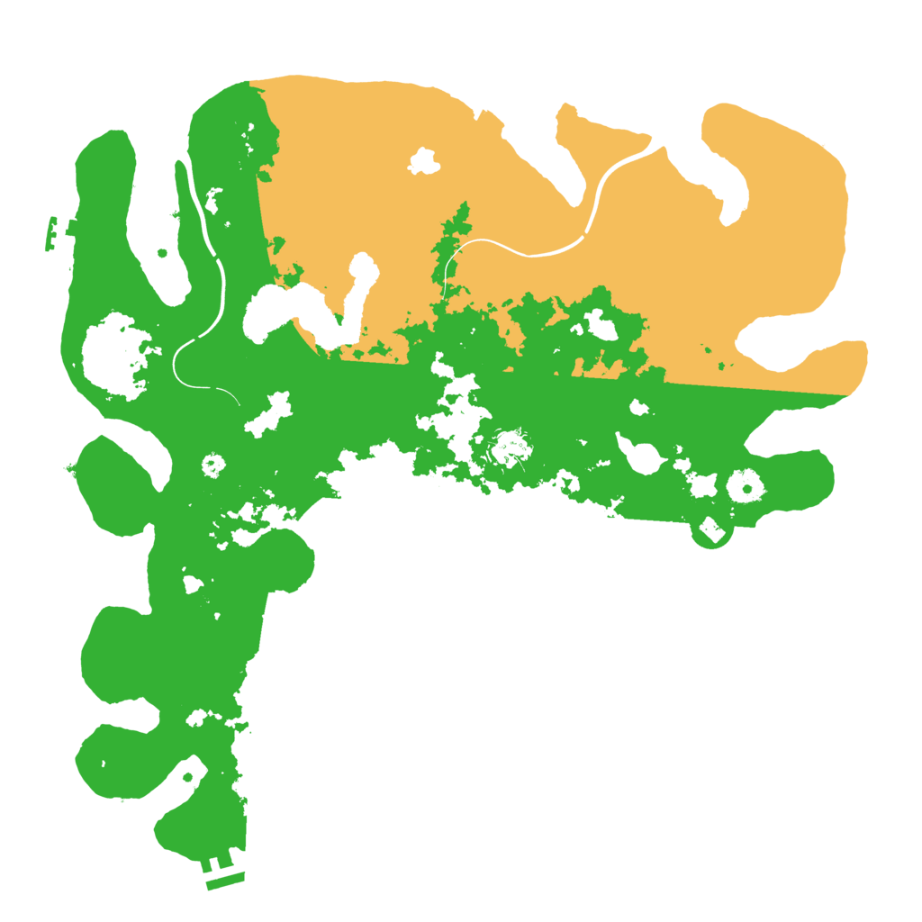 Biome Rust Map: Procedural Map, Size: 4000, Seed: 87900