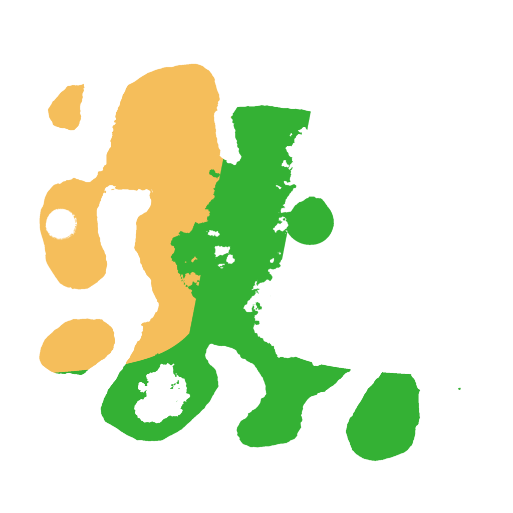 Biome Rust Map: Barren, Size: 3000, Seed: 732538