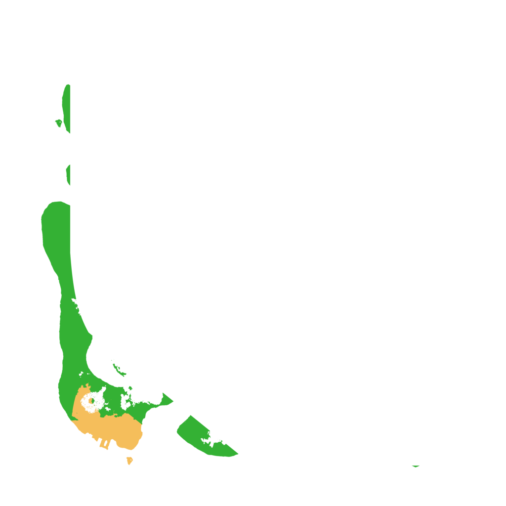 Biome Rust Map: Procedural Map, Size: 3500, Seed: 15238620