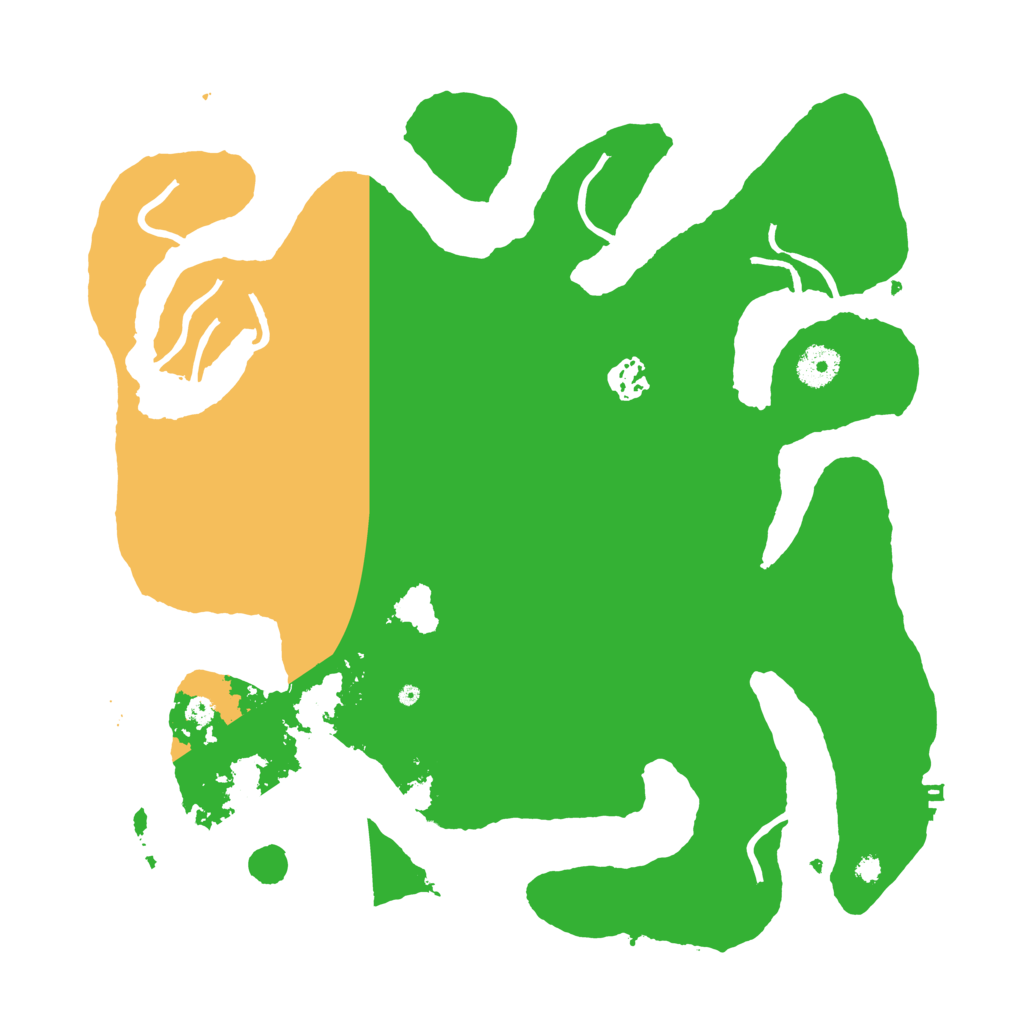 Biome Rust Map: Procedural Map, Size: 3700, Seed: 646356684