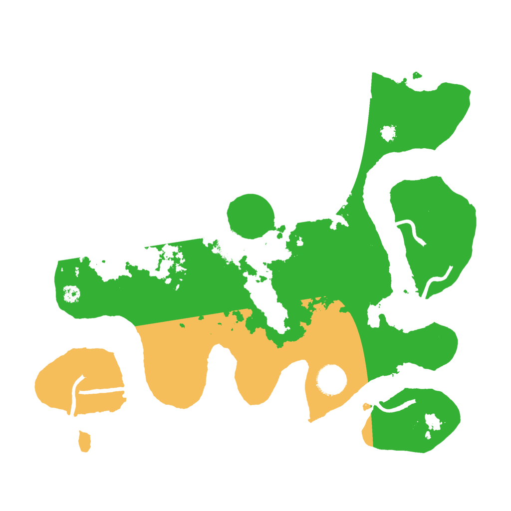 Biome Rust Map: Procedural Map, Size: 3000, Seed: 111717