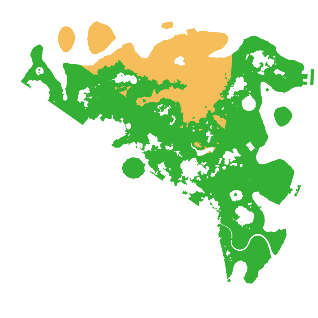 Biome Rust Map: Procedural Map, Size: 4000, Seed: 1457498521