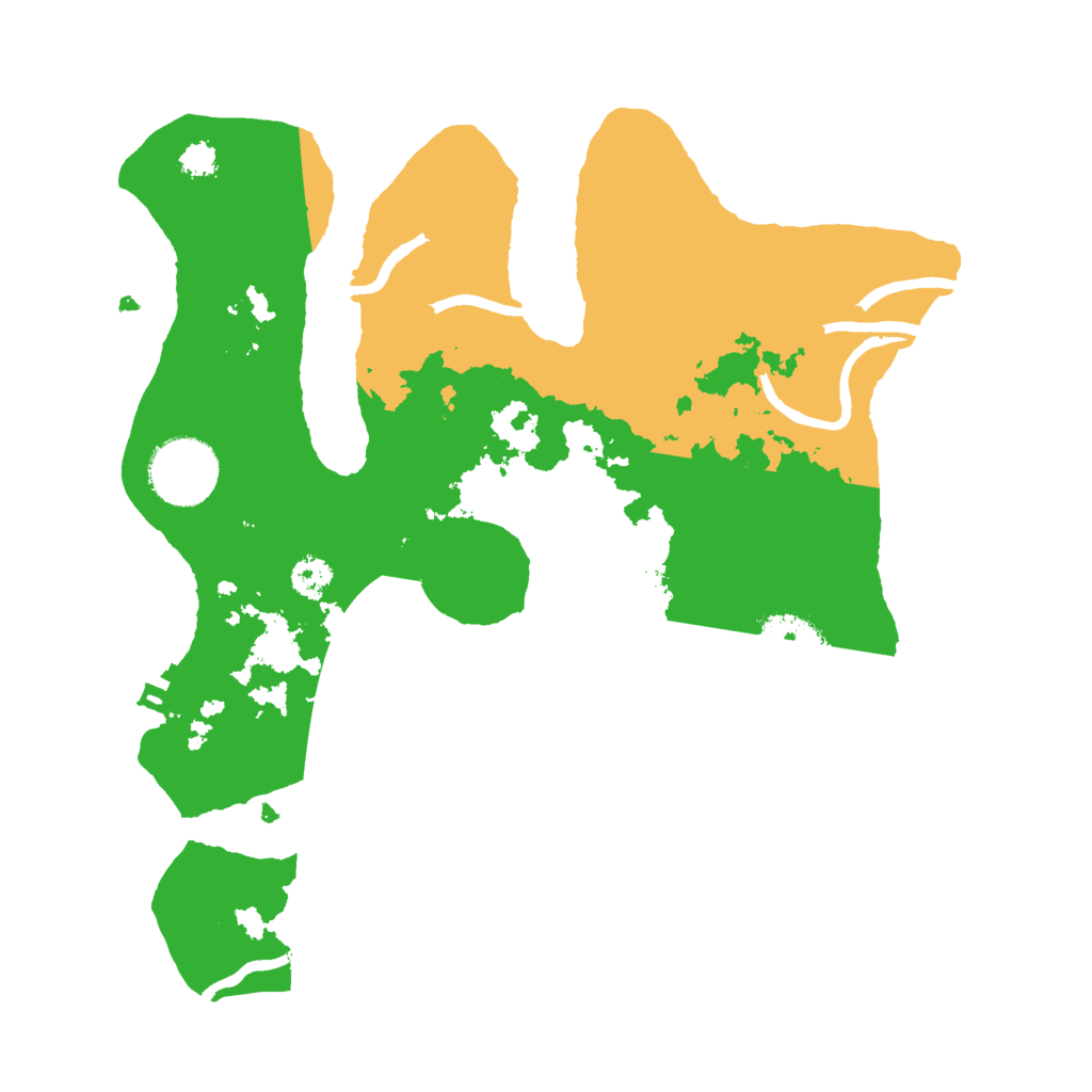 Biome Rust Map: Procedural Map, Size: 2800, Seed: 200960