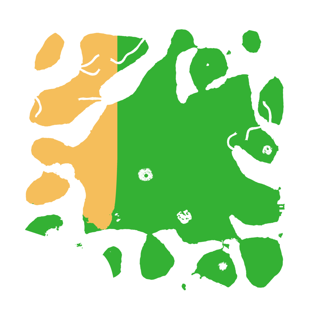 Biome Rust Map: Procedural Map, Size: 3500, Seed: 552698864