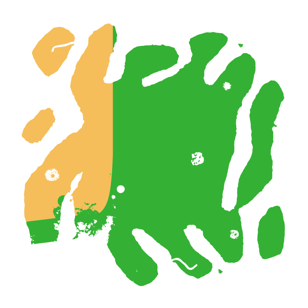 Biome Rust Map: Procedural Map, Size: 3500, Seed: 22614