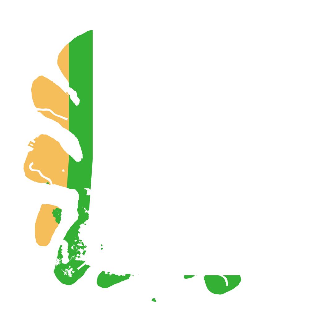 Biome Rust Map: Procedural Map, Size: 3700, Seed: 2342